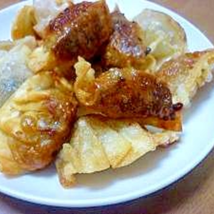 残った餃子で 揚げ餃子 レシピ 作り方 By Megmako 楽天レシピ